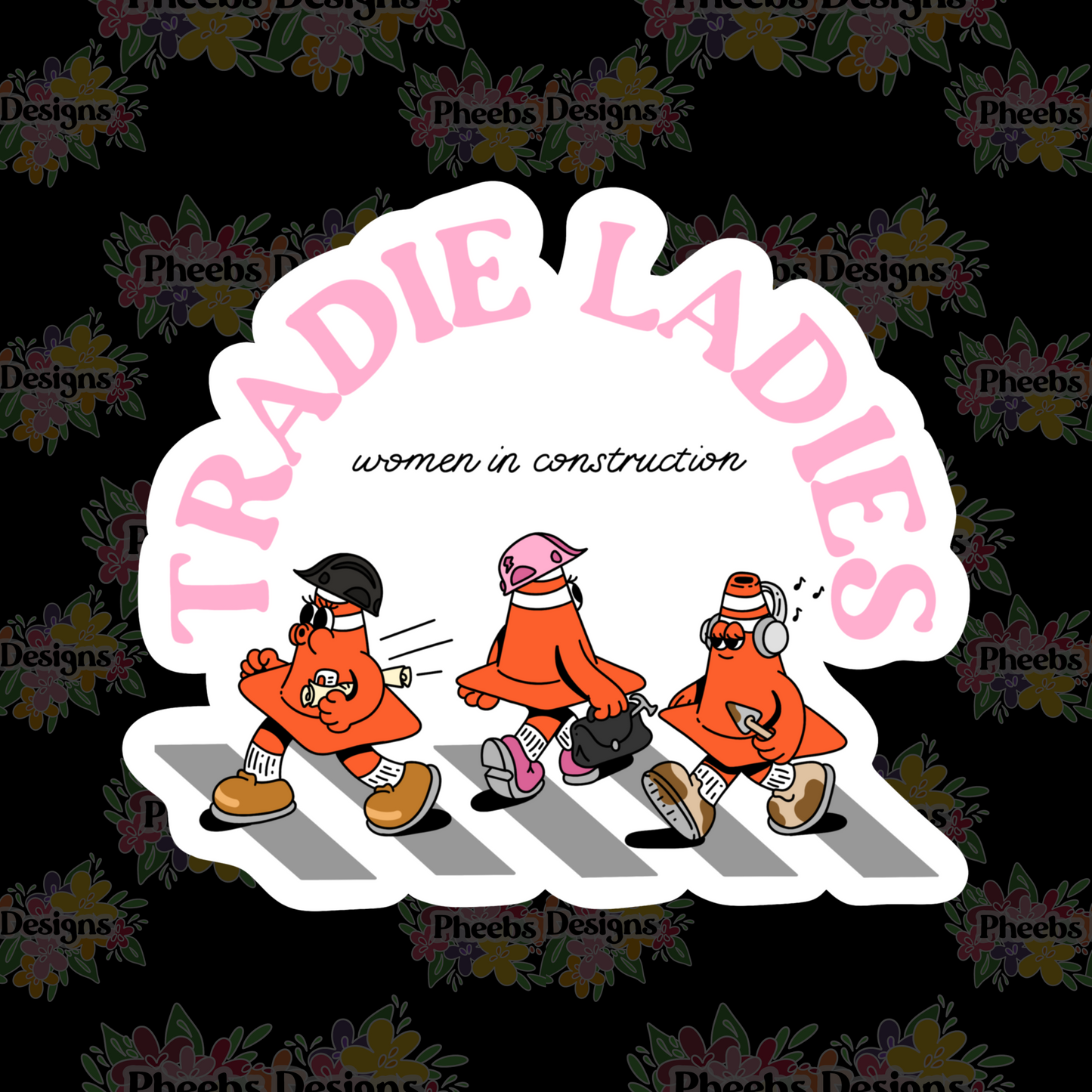 Tradie Ladies sticker